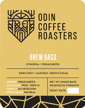 Load image into Gallery viewer, Brew Bags Ethiopia Yirgacheffe